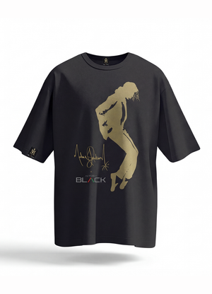 Michael Jackson x Actively Black Toe Stand Shirt