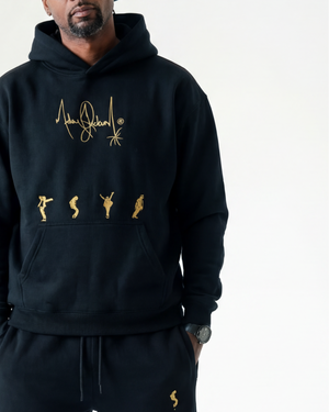 Michael Jackson x Actively Black Silhouette Hoodie