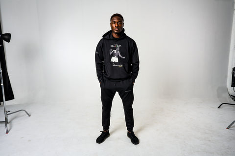 Unisex Ali x Actively Black G.O.A.T. Hoodie