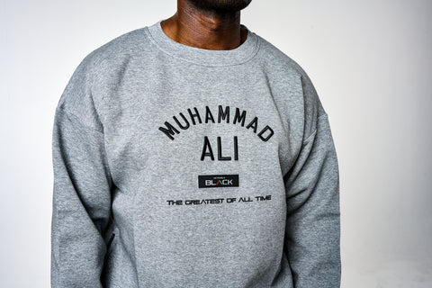 Men's Ali x Actively Black Crewneck