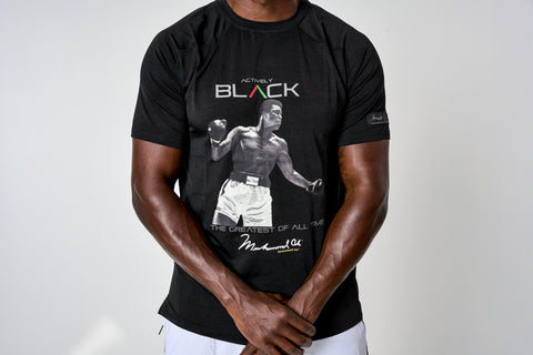 Unisex Ali x Actively Black G.O.A.T. Shirt