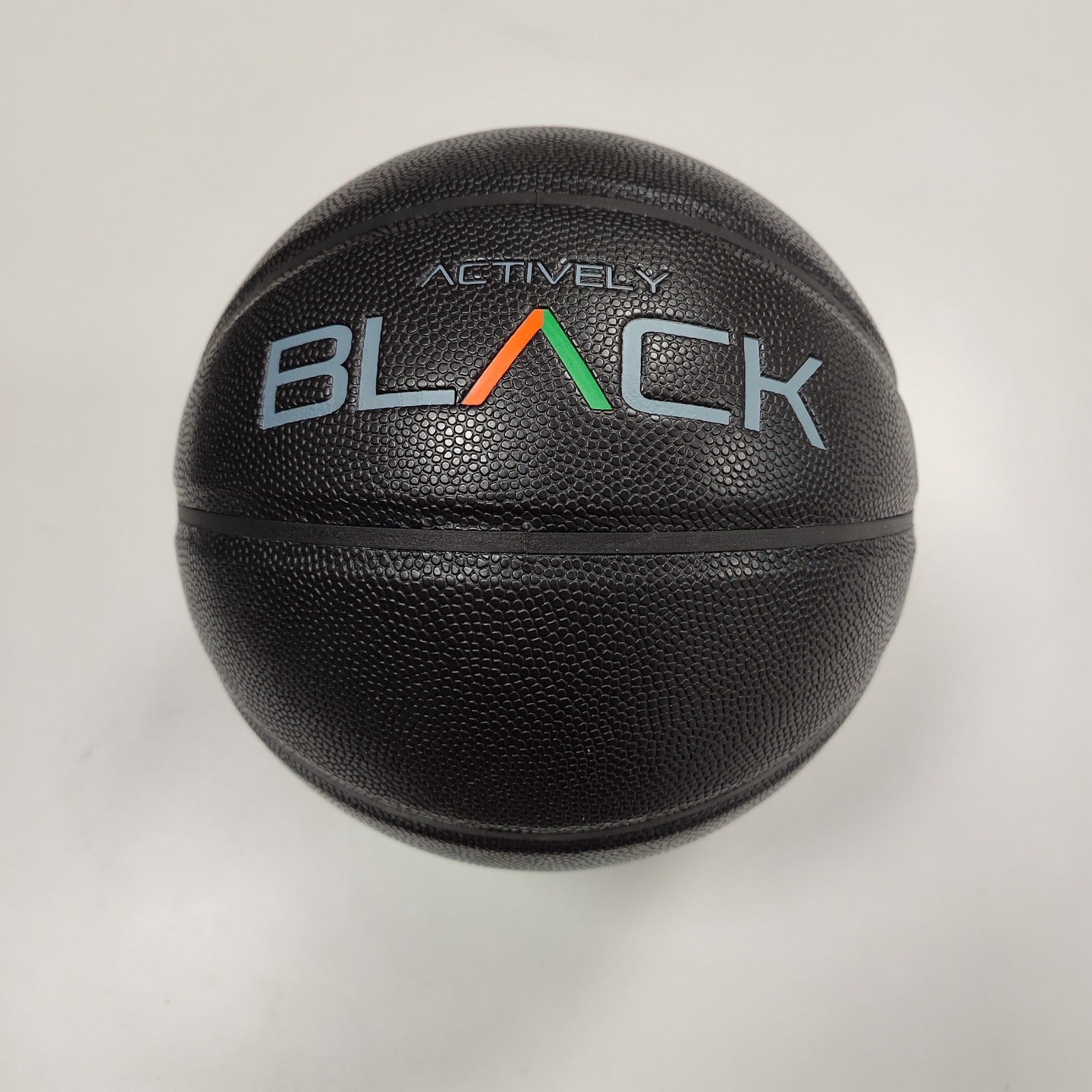 Actively Black Logo Basketball