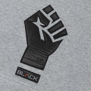 Unisex Black Fist Performance Tech Crewneck