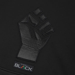 Unisex Black Fist Performance Tech Crewneck