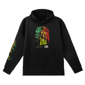 Bob Marley x Actively Black One Love Performance Tech Hoodie