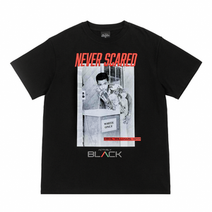 Cecil Williams x Actively Black NEVER SCARED Shirt