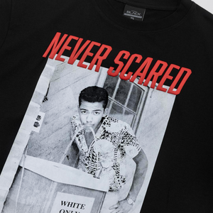 Cecil Williams x Actively Black NEVER SCARED Shirt