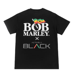 Bob Marley x Actively Black Lifestyle Tee