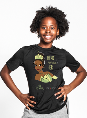 Youth Princess Tiana Hero Performance Shirt