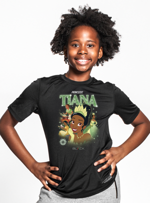 Youth Princess Tiana Collage Performance Shirt