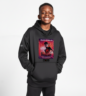 Miles Morales x Actively Black Collage Hoodie