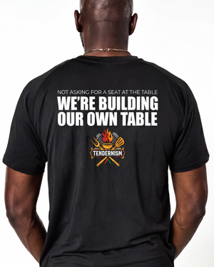 Tendernism x Actively Black Statement Performance Shirt