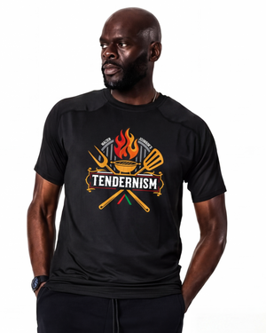 Tendernism x Actively Black Statement Performance Shirt