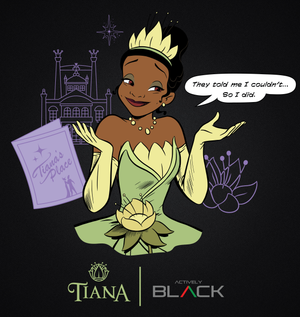 Women's Princess Tiana "So I Did" Performance Shirt