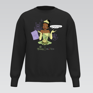 Kids Princess Tiana "So I Did" Performance Tech Crewneck