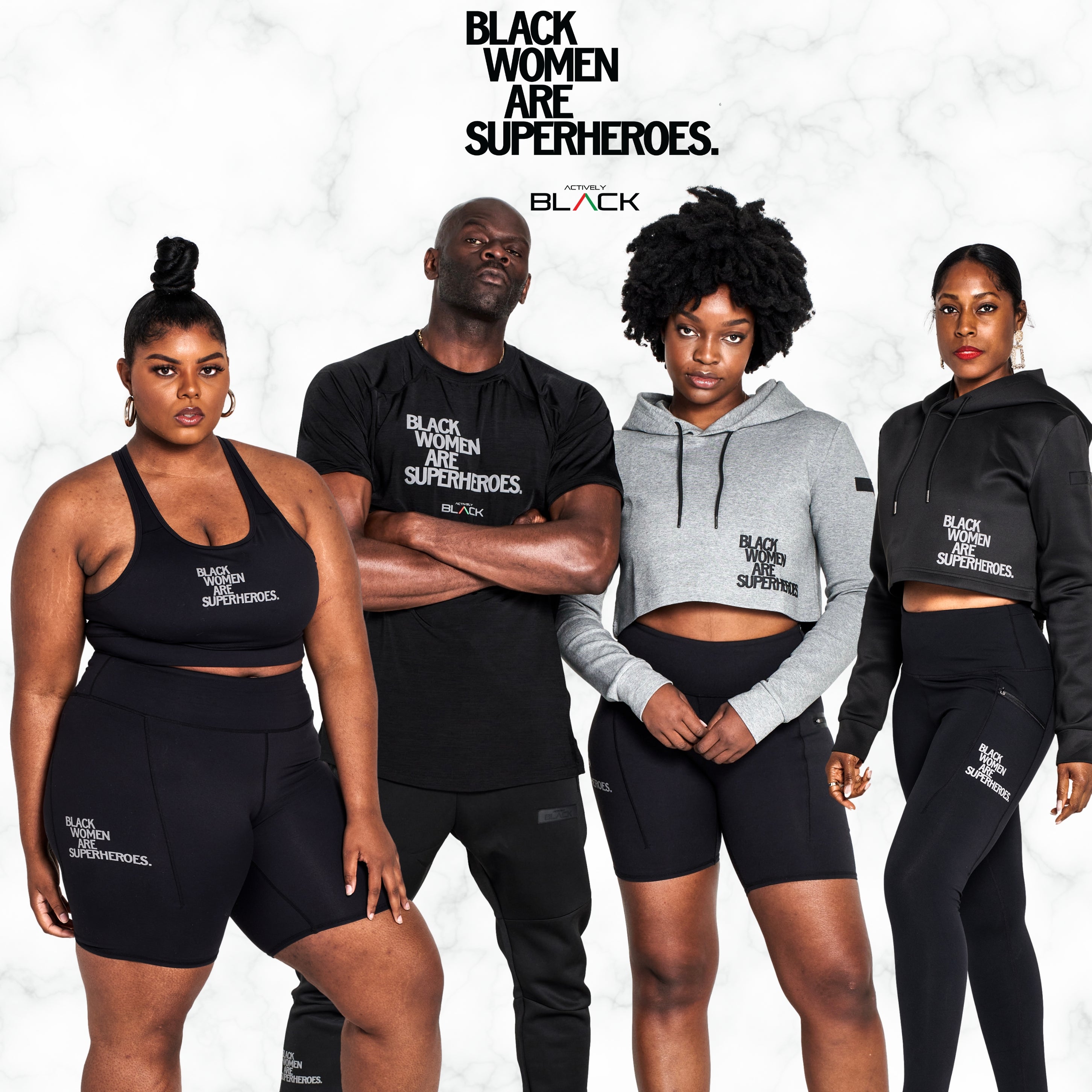 Actively Black Athleisure Wear