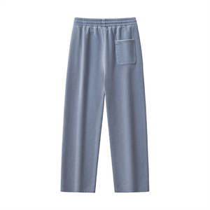 Actively Black Logo Vintage Washed Fleece Sweatpants