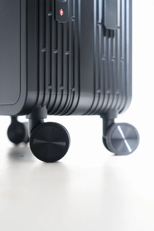 Actively Black Logo Carry-On Luggage
