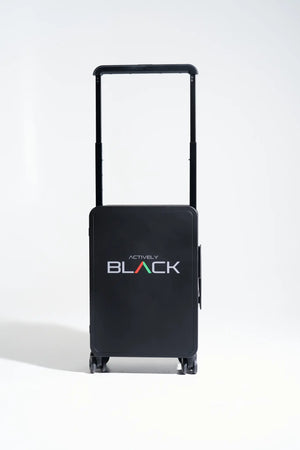 Actively Black Logo Carry-On Luggage