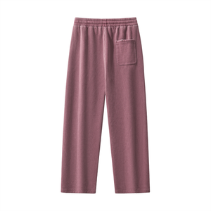 Actively Black Logo Vintage Washed Fleece Sweatpants