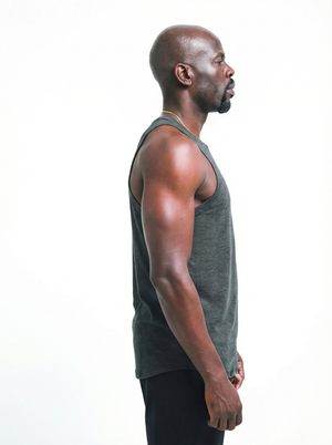 Men's Black Fist Performance Tank