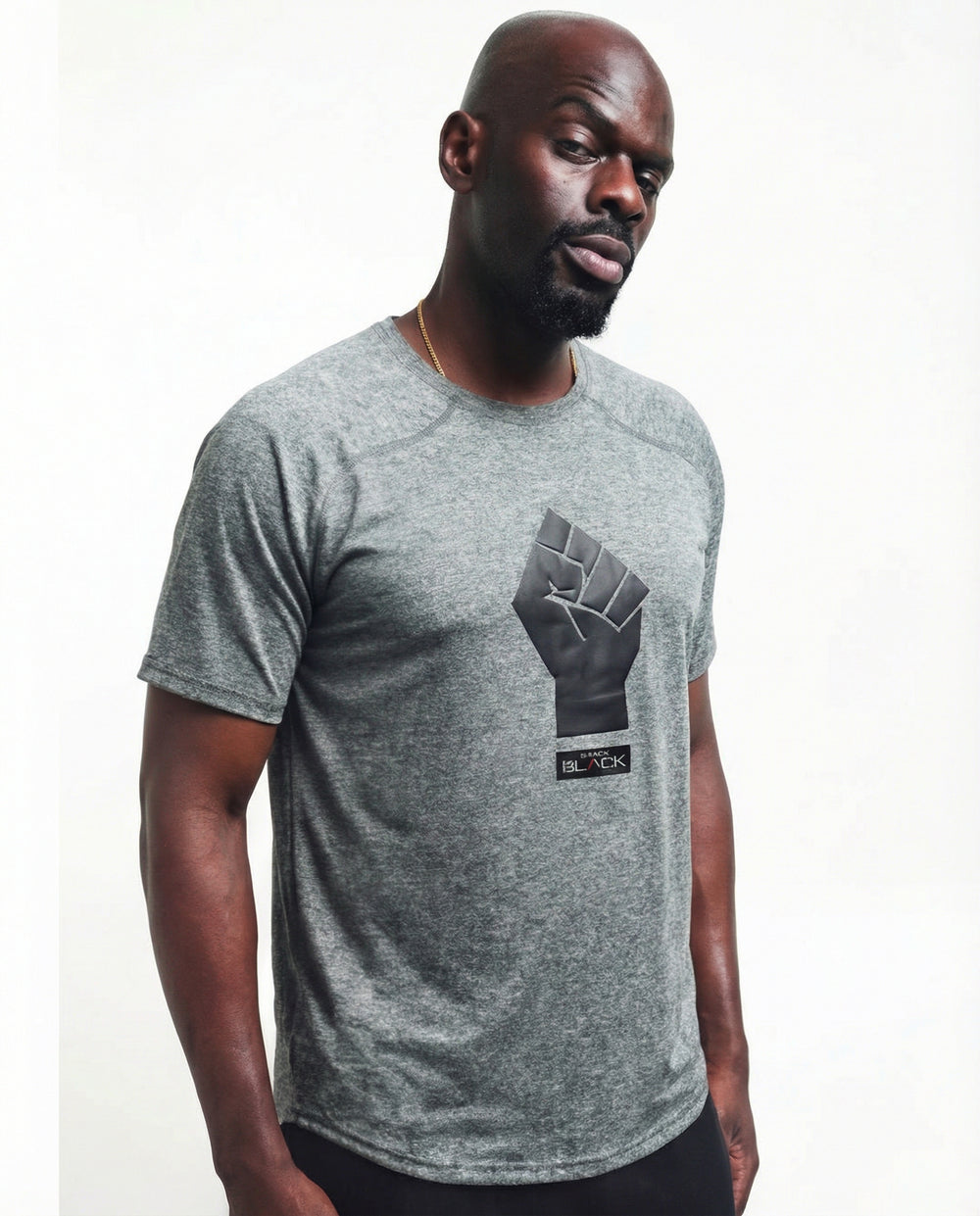 Men's Black Fist Performance Shirt