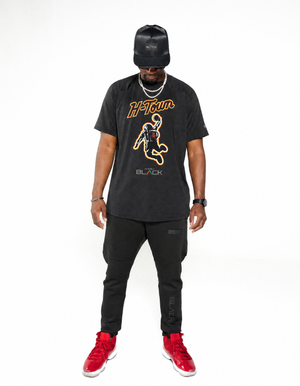 Houston Rockets x Actively Black Limited Collab Shirt