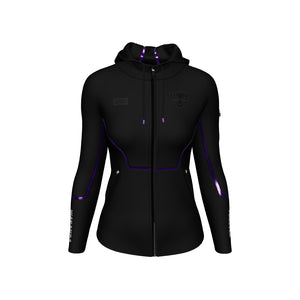 Women's Wakanda Athletics Vibranium Zipper Hoodie