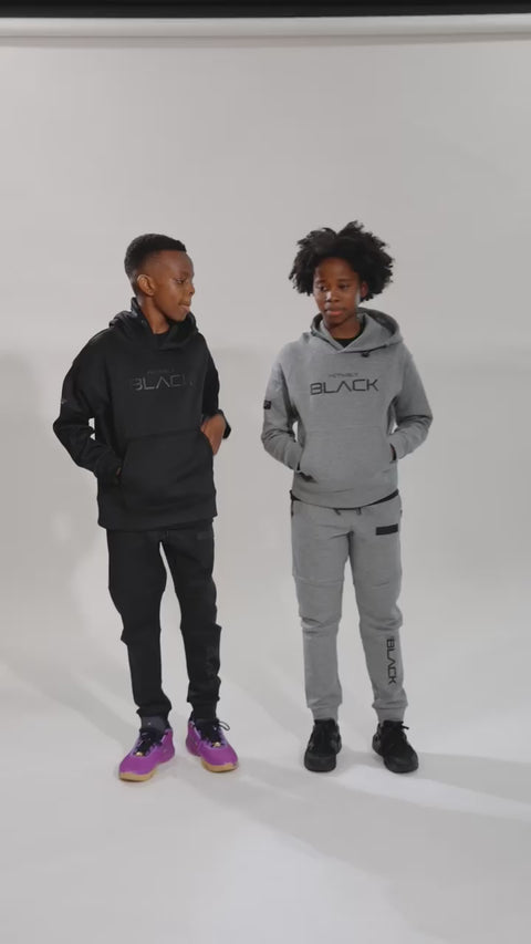 Youth Actively Black Performance Tech Hoodie