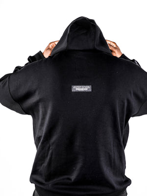 Men's Rubber Patch Fleece Hoodie