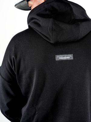 Men's Rubber Patch Fleece Hoodie