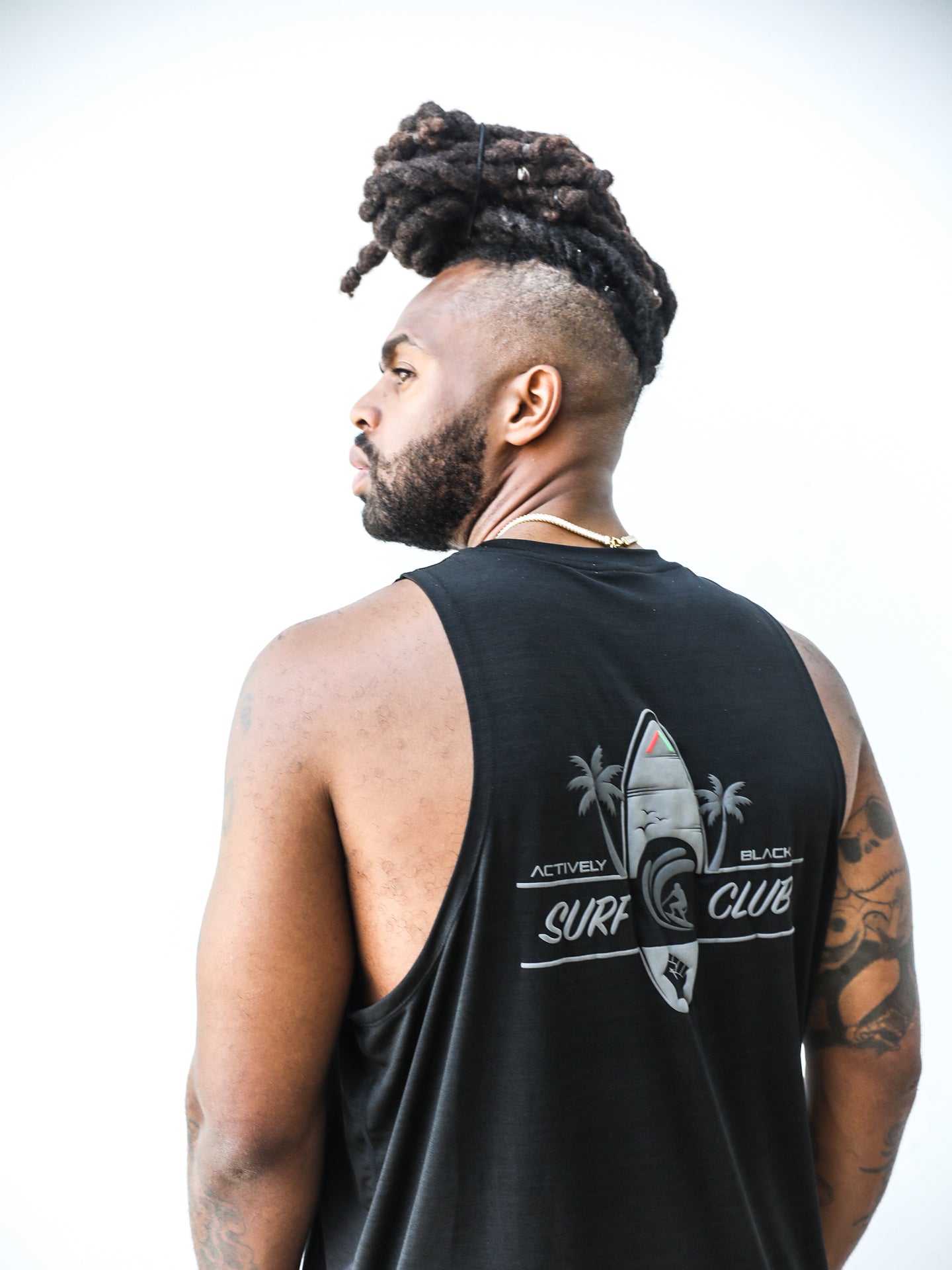 Actively Black Surf Club Tank