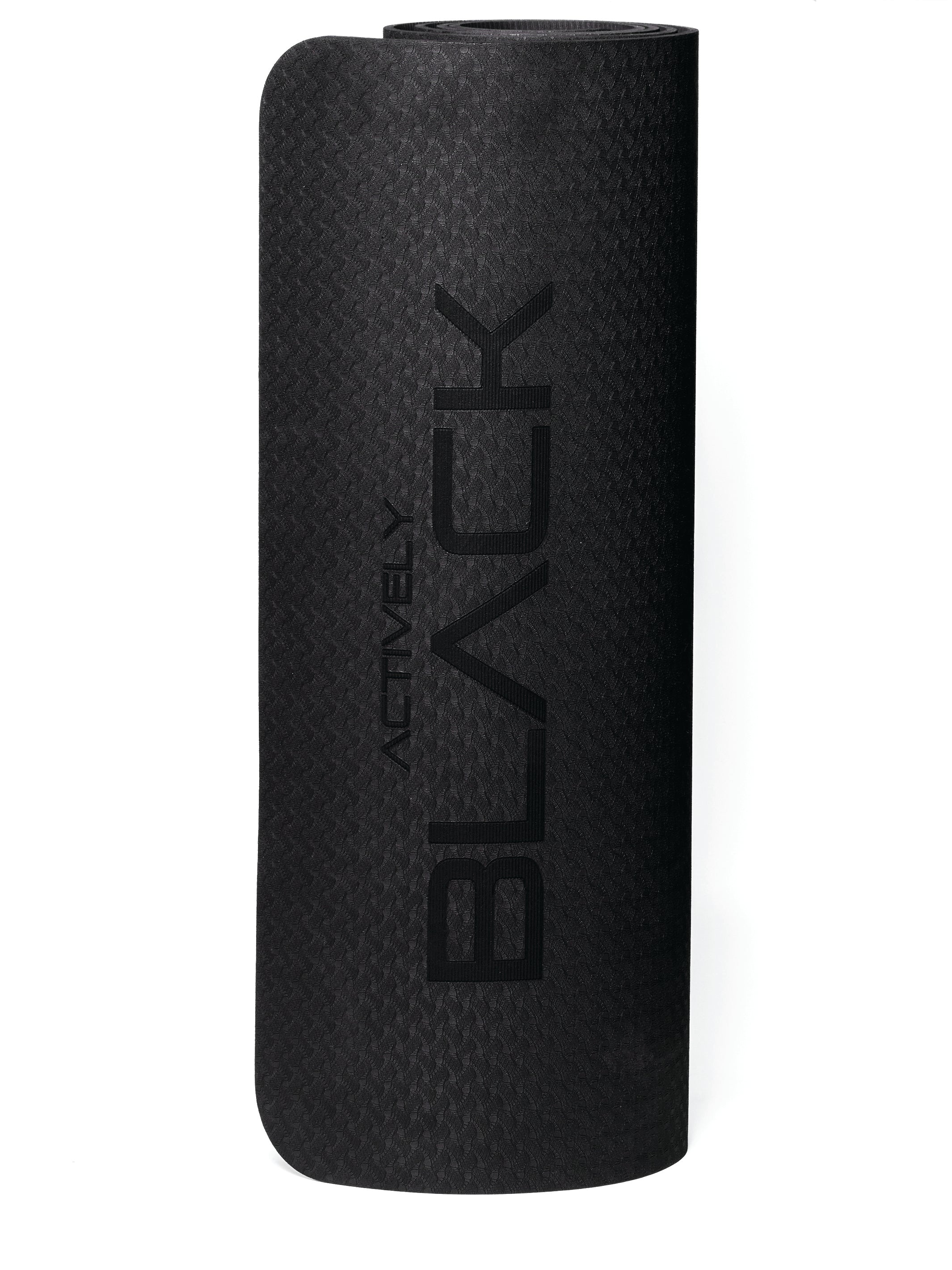 Actively Black Yoga Mat