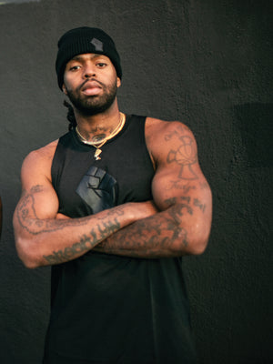 Black Fist Beanie