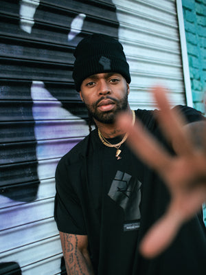 Black Fist Beanie