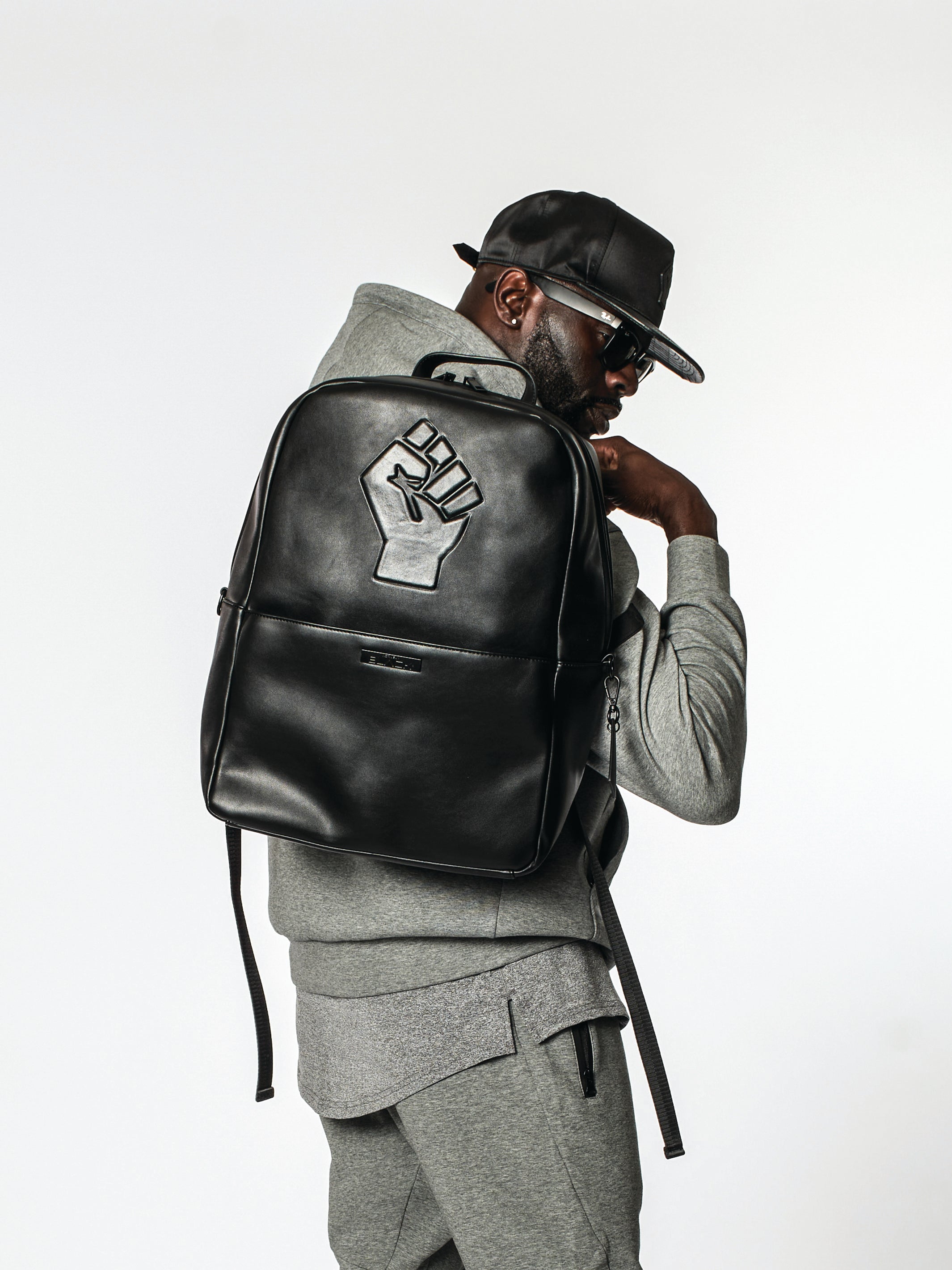 Black Fist Luxe Backpack