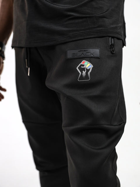 Unisex John Carlos x Actively Black Performance Joggers