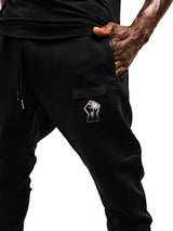 Unisex John Carlos x Actively Black Performance Joggers