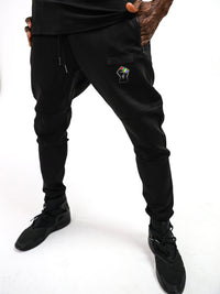 Unisex John Carlos x Actively Black Performance Joggers