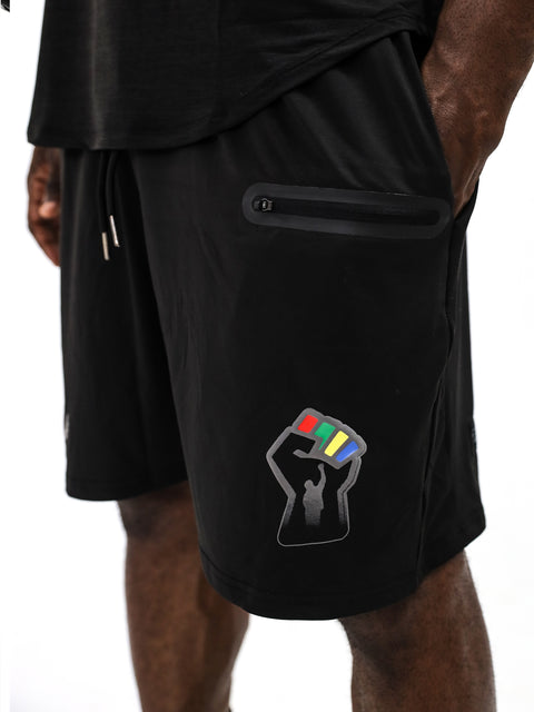 John Carlos x Actively Black Performance Shorts