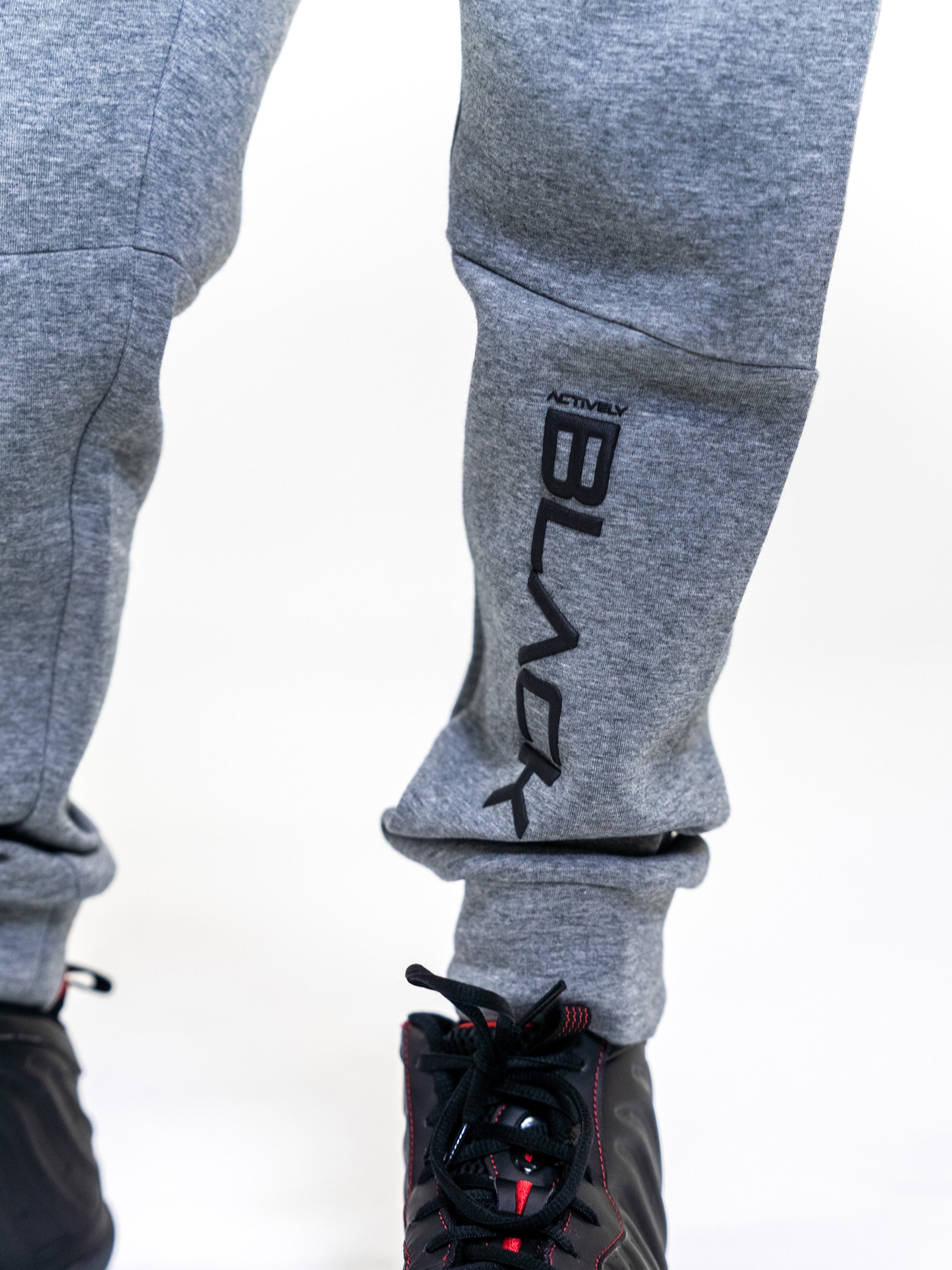 Kids Actively Black Performance Tech Joggers