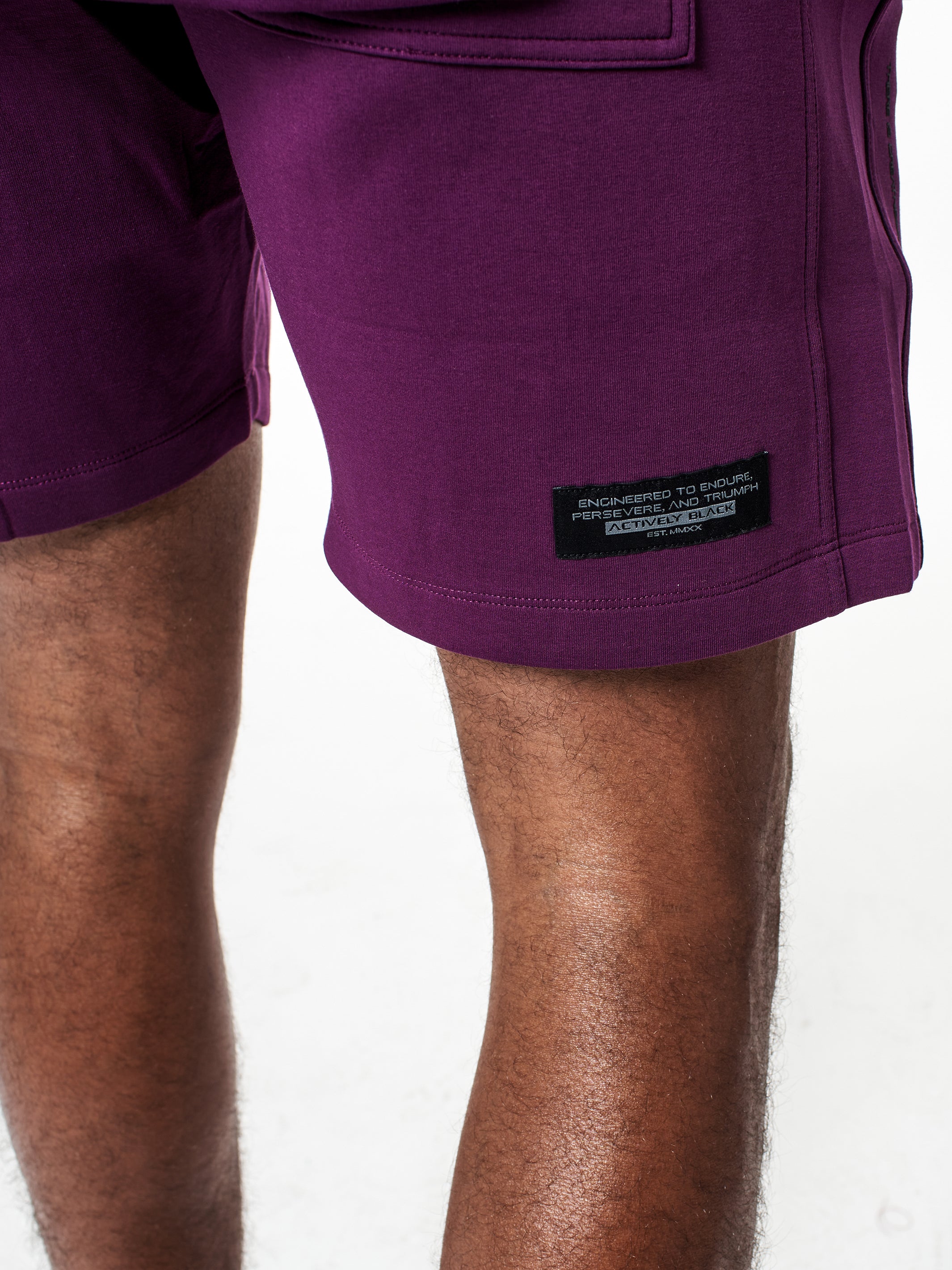 Men's Puff Print Color Shorts