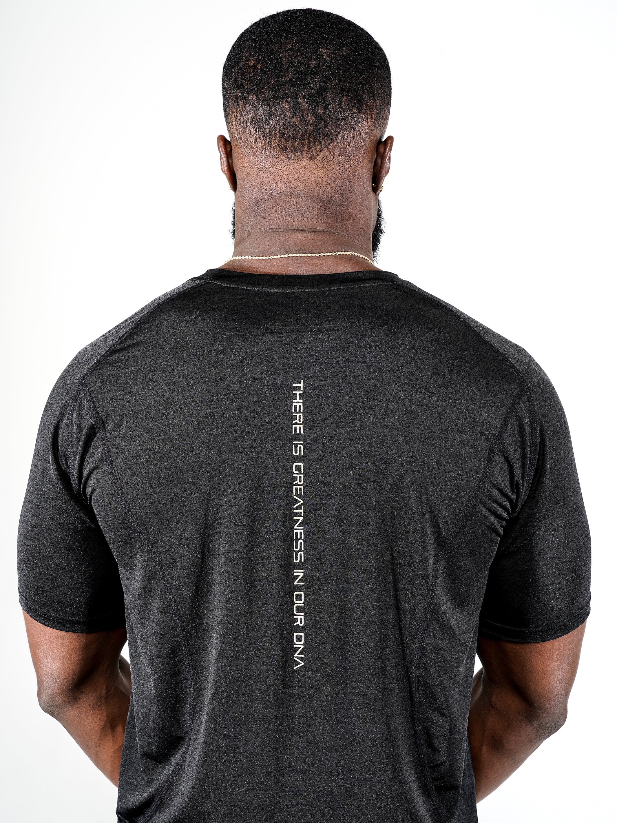 Men's Black Marble Performance Shirt