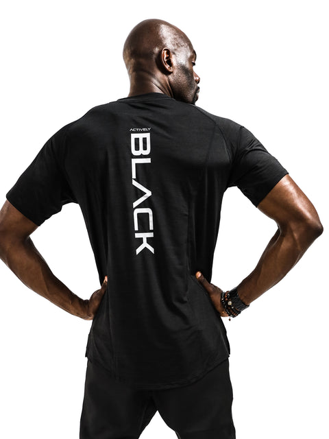 Men's John Carlos x Actively Black Performance Shirt