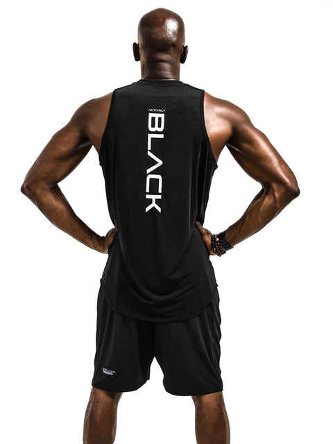 Men's John Carlos x Actively Black Performance Tank