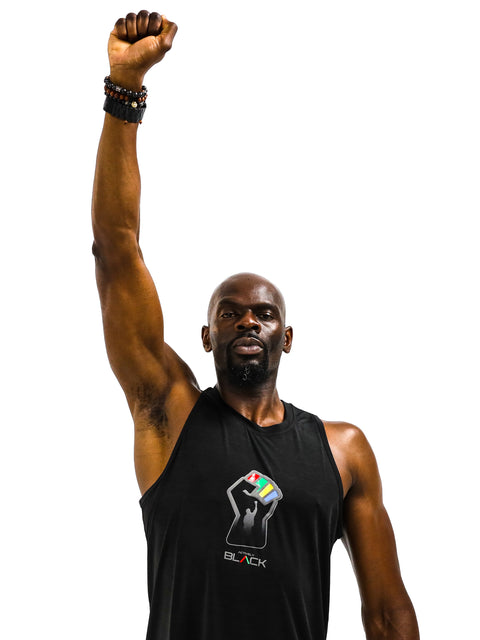 Men's John Carlos x Actively Black Performance Tank