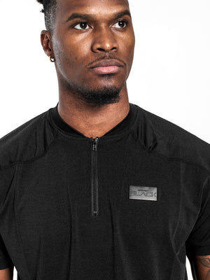 Men's Luxe Athleisure Polo by Actively Black, view 3