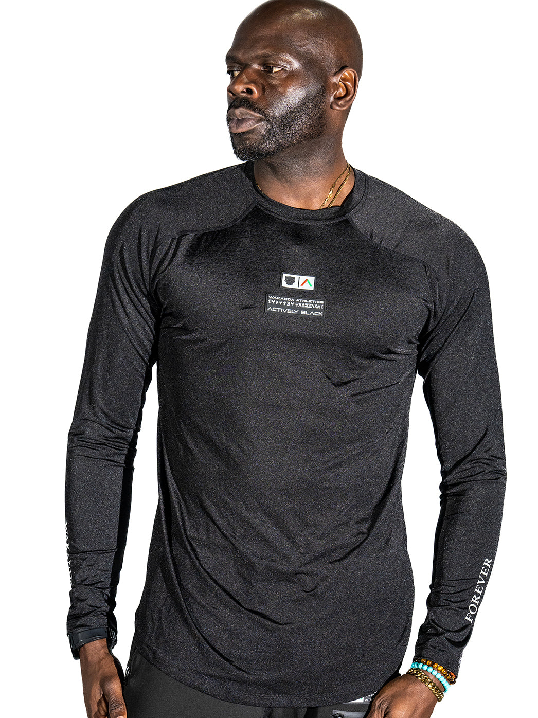 Men's Wakanda Athletics Performance Long Sleeve Shirt