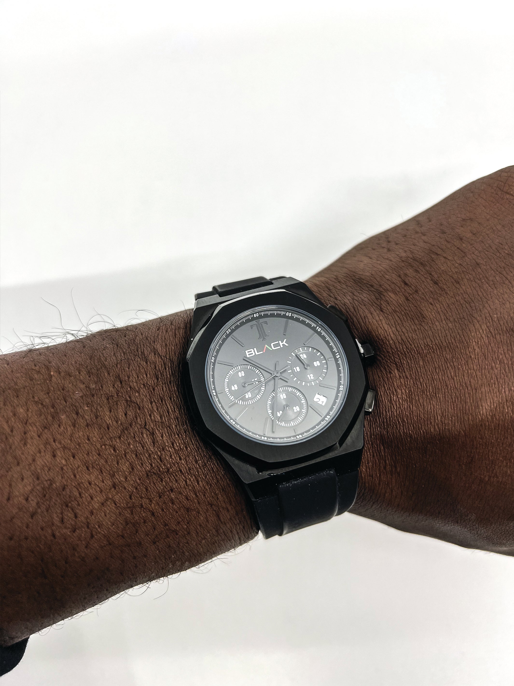 Men's Actively Black x Teleport Watch