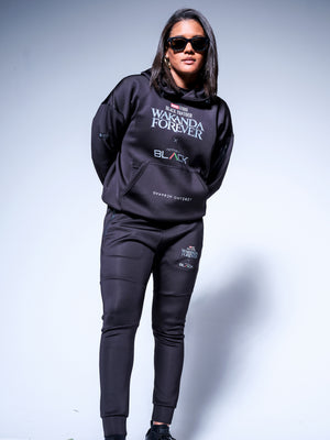 Wakanda Forever x Actively Black Merch Hoodie